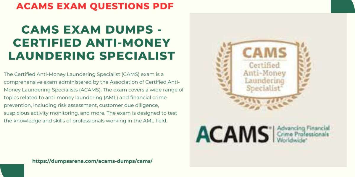 ACAMS Exam Questions PDF: Your Key to Success